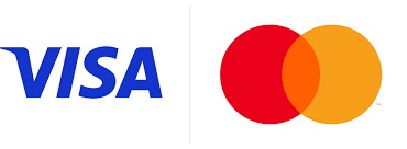 Accepted payment methods: Visa and Mastercard